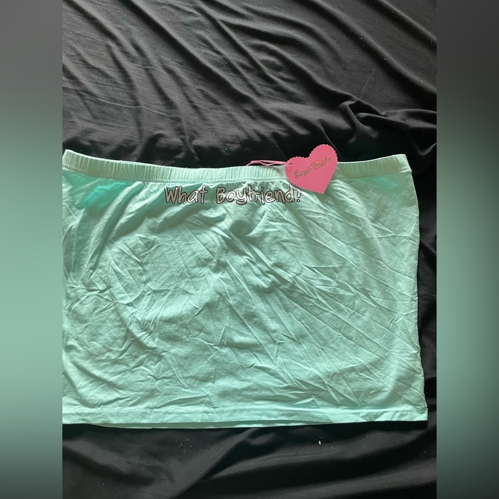 Sugar thrillz “what boyfriend?” Tube top